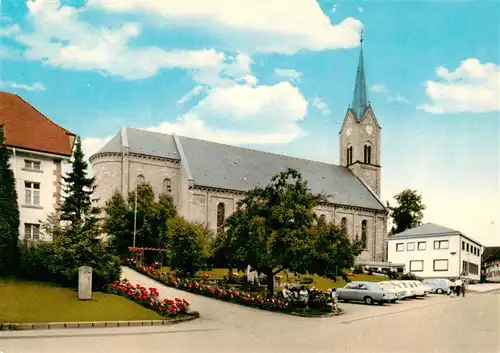 AK / Ansichtskarte  Oberharmersbach Pfarrkirche St Gallus