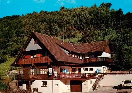 AK / Ansichtskarte  Oberharmersbach Pension Jaegerstueble