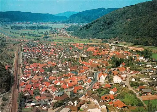 AK / Ansichtskarte  Steinach_Kinzigtal_Schwarzwald Fliegeraufnahme