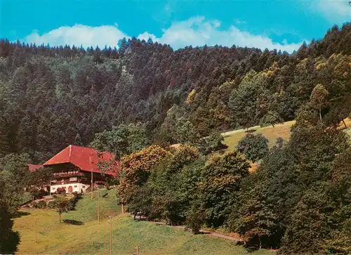 AK / Ansichtskarte 73928552 Strohbach_Gengenbach Gasthaus Pension zum Strohhof im Schwarzwald