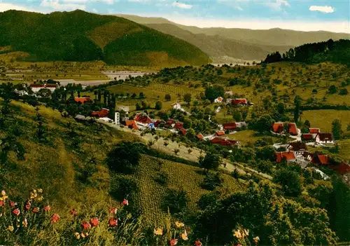 AK / Ansichtskarte  Fussbach_Gengenbach Panorama Ort im Kinzigtal Schwarzwald