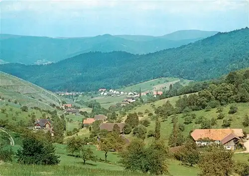 AK / Ansichtskarte 73928560 Bermersbach_Gengenbach Panorama Ferienort im Schwarzwald