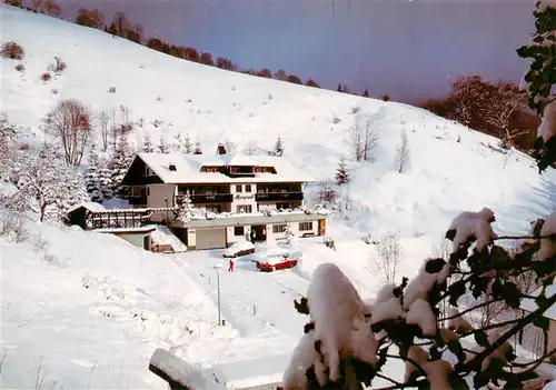 AK / Ansichtskarte  Wieden_Schwarzwald Pension Moosgrund