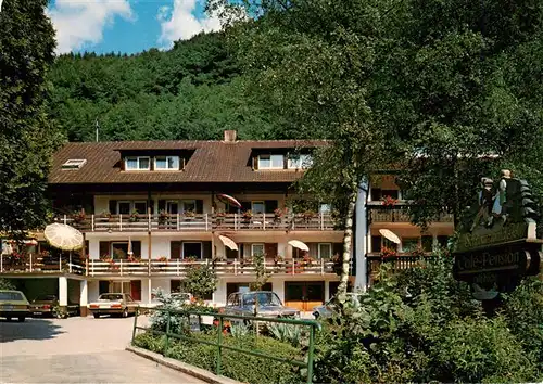 AK / Ansichtskarte  Loecherberg_Oberharmersbach Hotel Pension Schwarzwald Idyll 