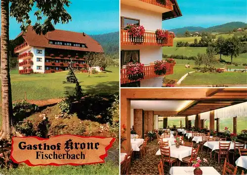 AK / Ansichtskarte 73928650 Fischerbach_Kinzigtal Gasthof Krone Gastraum