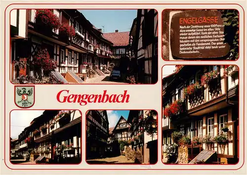 AK / Ansichtskarte 73928719 Gengenbach Engelgasse Teilansichten