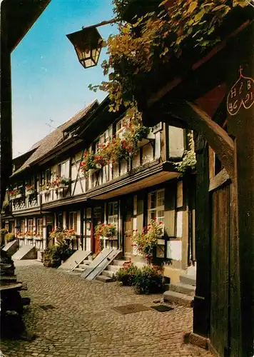 AK / Ansichtskarte  Gengenbach Engelgasse