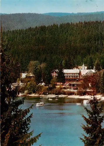 AK / Ansichtskarte 73928774 Titisee-Neustadt Treschers Schwarzwaldhotel am See