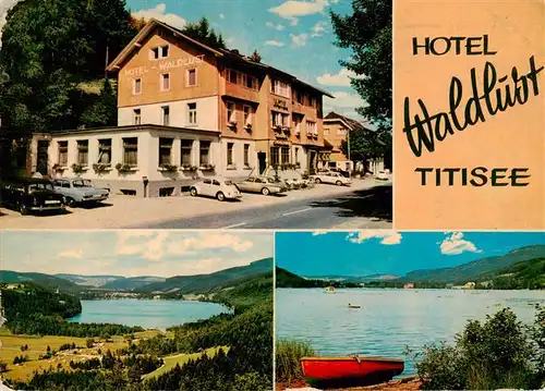 AK / Ansichtskarte 73928823 Titisee-Neustadt Hotel Waldlust Titiseepartie