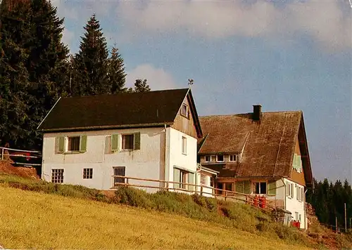 AK / Ansichtskarte  Titisee-Neustadt Wanderheim Berghaeusle