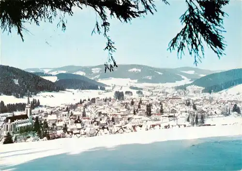 AK / Ansichtskarte 73928856 Neustadt__Schwarzwald_Titisee-Neustadt Winterpanorama