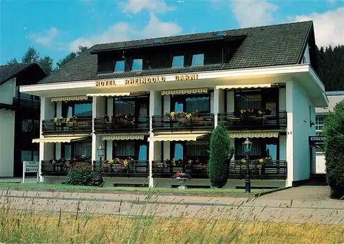 AK / Ansichtskarte 73928863 Titisee-Neustadt Hotel Rheingold Garni