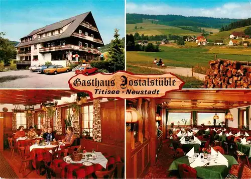 AK / Ansichtskarte 73928866 Titisee-Neustadt Gasthaus Jostalstueble Gastraeume Panorama