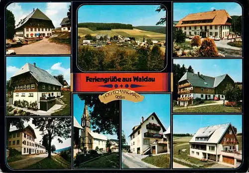 AK / Ansichtskarte 73928867 Waldau_Neustadt Orts und Teilansichten Panorama Kirche