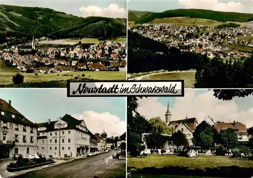 AK / Ansichtskarte 73928869 Titisee-Neustadt Panorama Hauptstrasse Ortspartie