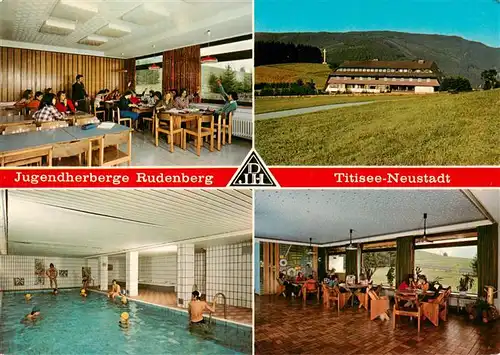 AK / Ansichtskarte  Titisee-Neustadt Jugendherberge Rudenberg Aufenthaltsraeume Hallenbad