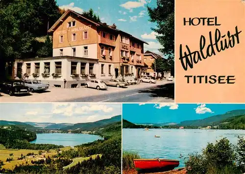 AK / Ansichtskarte  Titisee-Neustadt Hotel Waldlust Seepartien