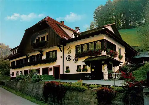 AK / Ansichtskarte  Oberharmersbach Gasthof Pension Zuwaelder Stueble