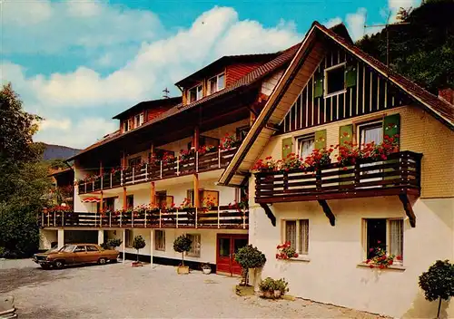 AK / Ansichtskarte  Loecherberg_Oberharmersbach Hotel Pension Schwarzwald Idyll 