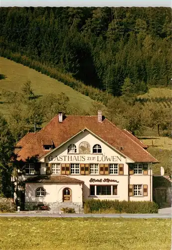 AK / Ansichtskarte 73928938 Gutach_Schwarzwald Gasthaus zum Loewen Pension