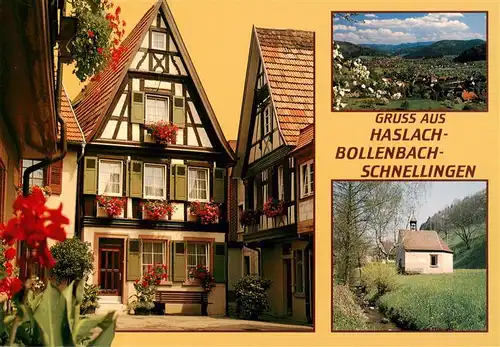 AK / Ansichtskarte 73928973 Bollenbach_Kinzigtal_Schwarzwald Malerwinkel Panorama Kapelle