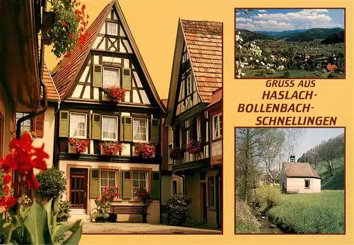 AK / Ansichtskarte  Bollenbach_Kinzigtal_Schwarzwald Malerwinkel Panorama Kapelle