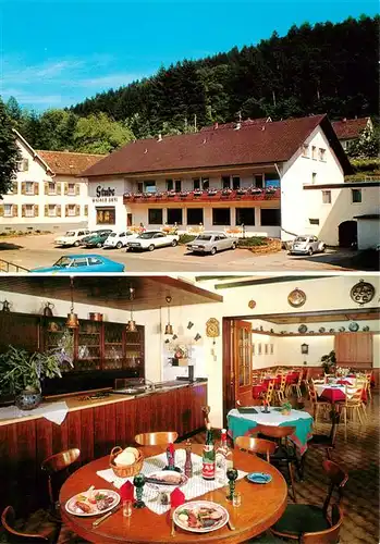 AK / Ansichtskarte  Gutach_Breisgau Hotel Restaurant Adler Gastraum Theke