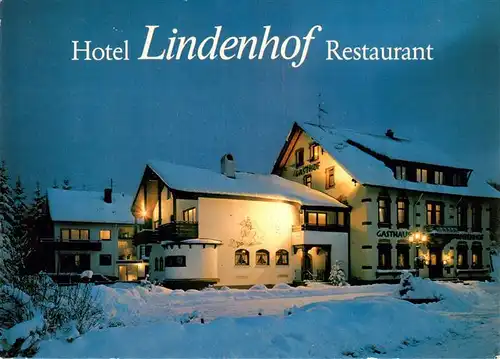 AK / Ansichtskarte  Oberwinden__Elztal_BW Hotel Lindenhof Restaurant