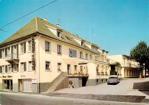 AK / Ansichtskarte  Denzlingen Hotel Pension zum Gruenen Baum