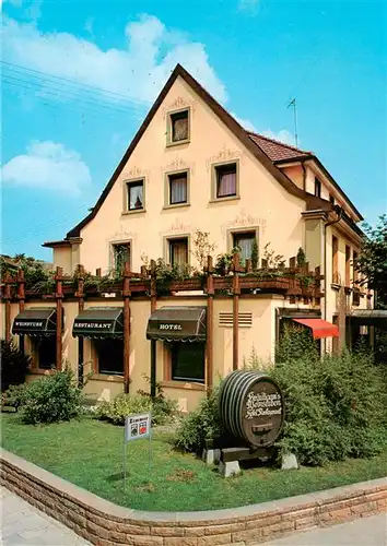 AK / Ansichtskarte 73929064 Ihringen_Kaiserstuhl Braeutigams Weinstuben Hotel Restaurant