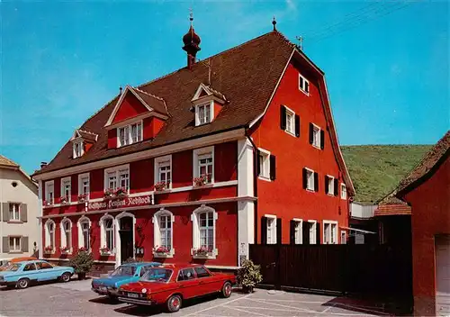 AK / Ansichtskarte 73929065 Oberrotweil Gasthaus Pension Rebstock