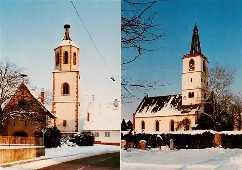 AK / Ansichtskarte  Denzlingen Storchenturm St Georgskirche