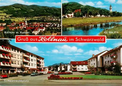 AK / Ansichtskarte  Kollnau Panorama Elzpartie Schwarzwaldplatz