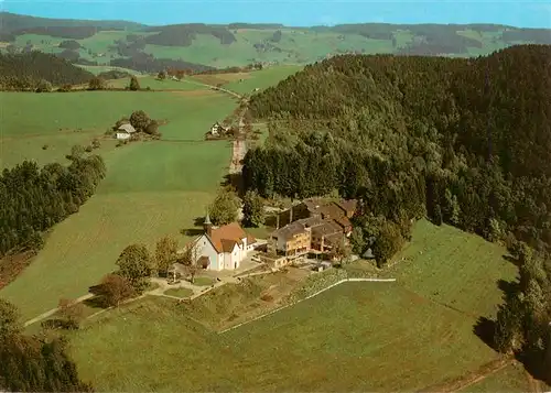 AK / Ansichtskarte 73929322 St_Peter_Schwarzwald Wallfahrtskirche Maria Lindenberg und Exerzitienhaus 