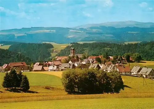 AK / Ansichtskarte 73929337 St_Maergen Panorama Kirche