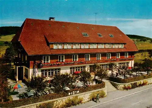 AK / Ansichtskarte 73929372 St_Maergen Hotel zum Hirschen