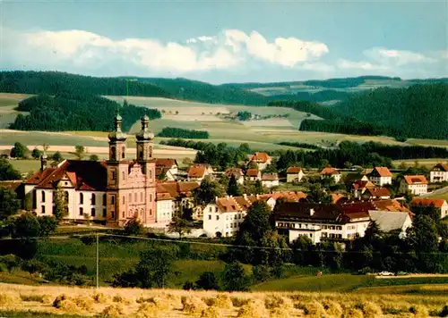 AK / Ansichtskarte 73929378 St_Peter_Schwarzwald Panorama mit Kirche