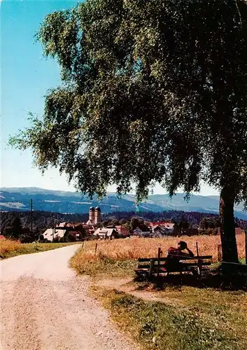 AK / Ansichtskarte  St_Maergen Panorama mit Kirche