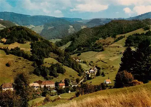 AK / Ansichtskarte  Obermuenstertal Hotel Schwarzwaldgasthof Spielweg Panorama