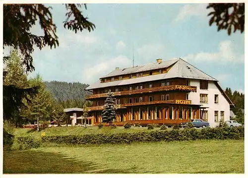 AK / Ansichtskarte  Titisee-Neustadt Hotel Brugger am See