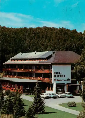 AK / Ansichtskarte 73929430 Titisee-Neustadt Kurhotel Brugger am See