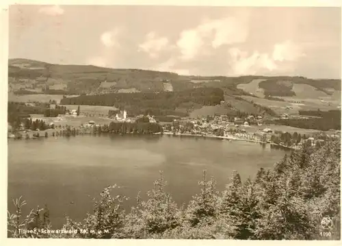 AK / Ansichtskarte 73929442 Titisee-Neustadt Seepanorama