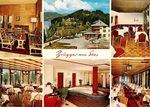 AK / Ansichtskarte 73929468 Titisee-Neustadt Hotel Brugger am See Gastraeume Foyer