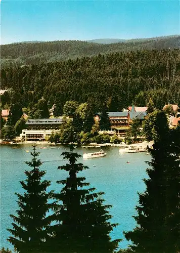 AK / Ansichtskarte 73929497 Titisee-Neustadt Treschers Schwarzwaldhotel am See