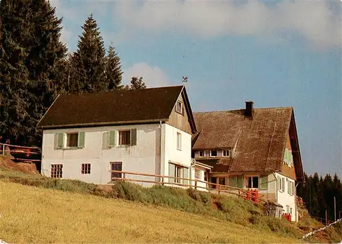 AK / Ansichtskarte 73929498 Titisee-Neustadt Wanderheim Berghaeusle