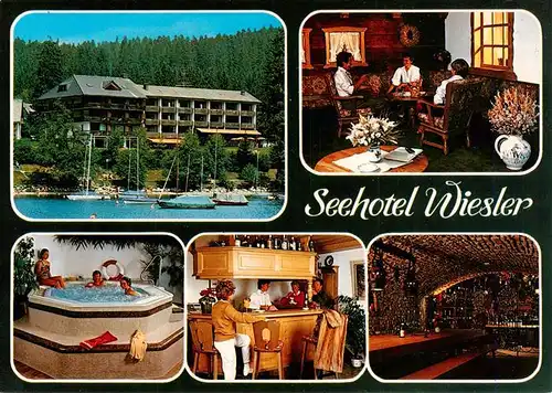 AK / Ansichtskarte 73929506 Titisee-Neustadt Seehotel Wiesler Gastraeume Whirlpool Bar