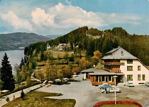 AK / Ansichtskarte  Titisee-Neustadt Hotel Brugger am See