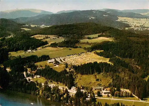 AK / Ansichtskarte  Titisee-Neustadt Campingplatz Buehlhof Fliegeraufnahme