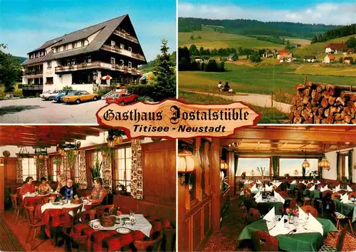 AK / Ansichtskarte 73929555 Titisee-Neustadt Gasthaus Jostalstueble Gastraeume Panorama