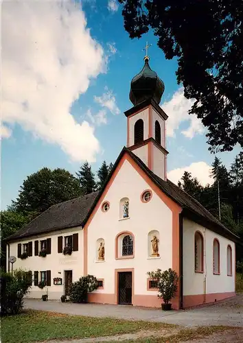 AK / Ansichtskarte 73929585 Kirchzarten Giersberg Wallfahrtskapelle zur Gottesmutter mit Laurentius Gaststaette